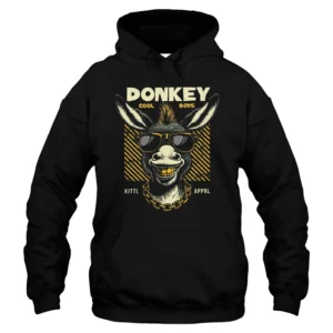 Donkey Cool Boys Kittl Apprl Hoodie - Black