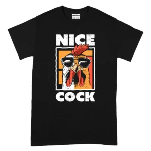 Nice Cook Chicken TShirt - Black